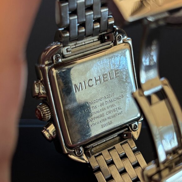 Michele Chronograph Diamond Watch main image 5